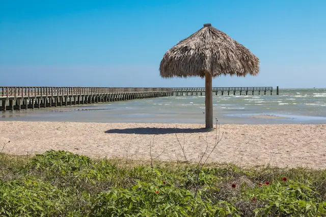 best beach in Texas for families