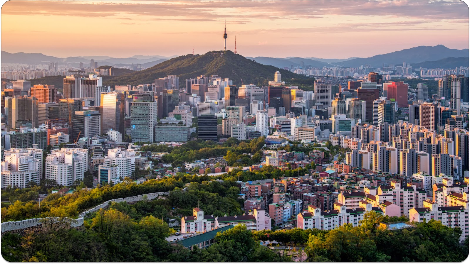 A view of Seoul