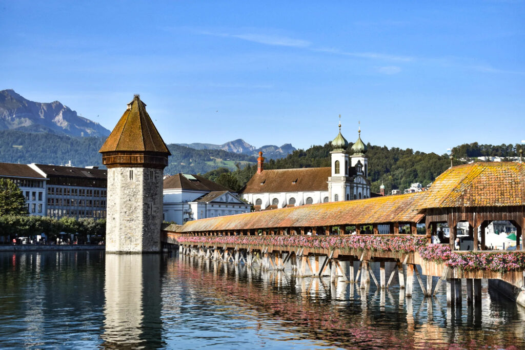 The Chapel Bridge of Lucerne