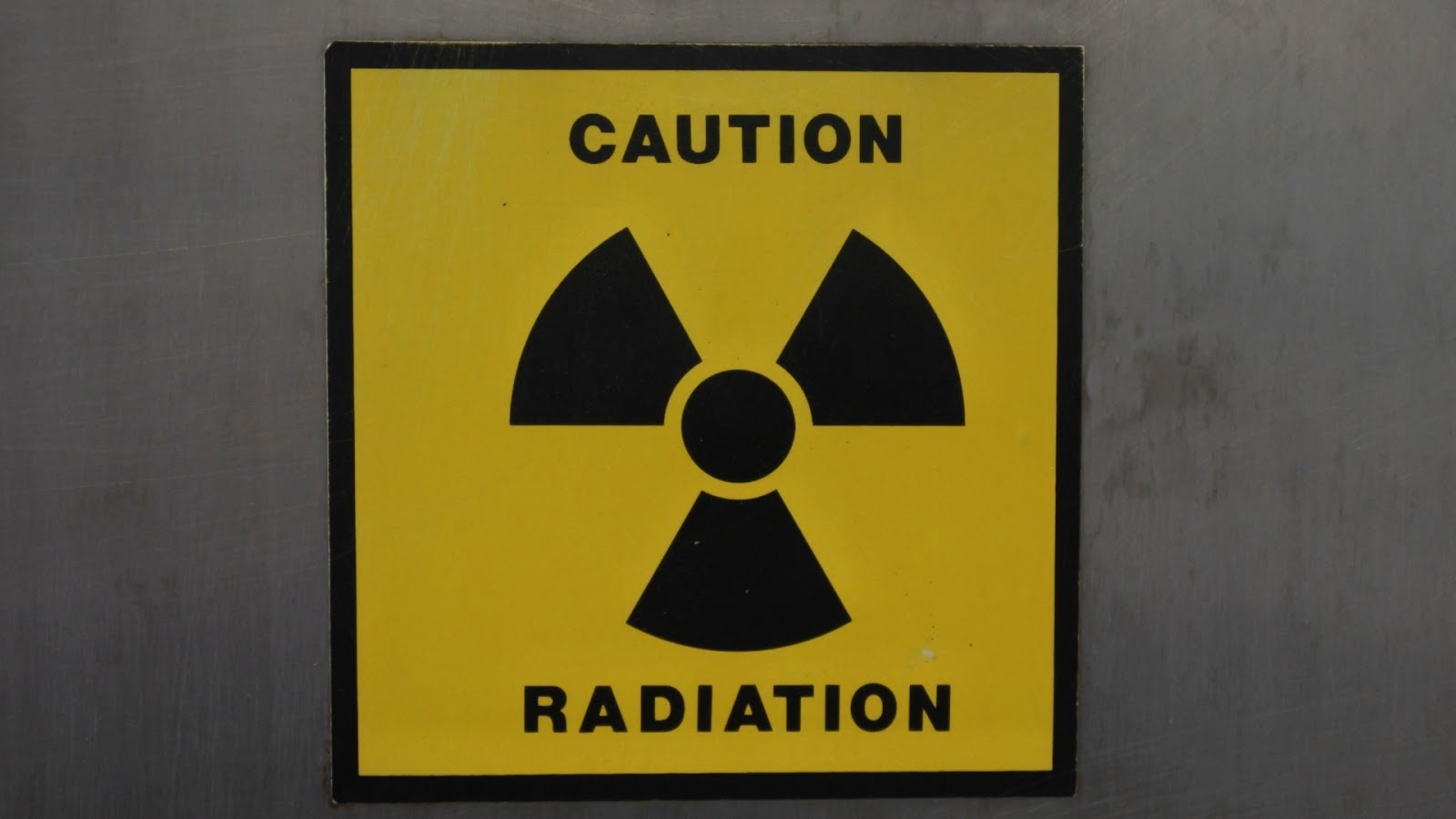Radiation sign